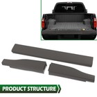 Fit For 2008-2016 Ford Super Duty F250 F350 Flex Step Tailgate Trim Cap Molding