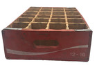 Vintage 24 Bottle Coca-cola Wooden Carrying Crate
