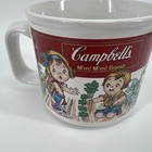 1993 Vintage Campbell s Kid   s Gardening Soup Mug Vtg Collectible