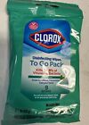 6 Pack Of Clorox Disinfecting Wipes To Go Pack  Fresh Scent   Total 54 Wipes