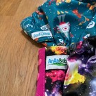 Lot Of 8 Mixed Pattern Cloth Diapers With 3 Liners