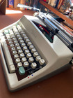 Olympia Sm9 Typewriter Script  cursive  Typeface  serviced  Rec  Platen  Case 