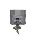 2 Pcs 3 Inch Type D Aluminum Camlock Fittings Female Coupler X Female Npt