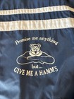 Vintage Hamm s Beer Coat Wind Breaker Lightweight Jacket Large