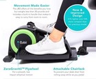 Cubii Jr1 Compact Seated - Under Desk Elliptical - Green