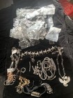 Mostly Wearable Sterling Silver Jewelry Lot 17oz  480  Grams With Gemstones