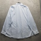 Van Heusen Dress Shirt Men 19 Multi Gingham Classic Fit Performance Wrinkle Free