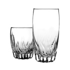 Mainstays 12 Piece Radiant Drinking Glasses Set  16 Oz   12 Oz Clear Glasses