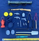 Gi Joe Weapons And Camping Gear Vintage Toy Mixed Lot Free Shipping