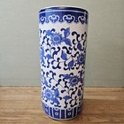 Umbrella Stand Rack Ceramic Umbrella Stand Holder Or Standing Vase 18 x8 
