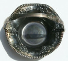 Vintage Silver Plated Miniature Wedding Basket Trinket Dish Grapevine Hong Kong