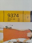 Mccall s 9374 Section Dress Sewing Pattern Ladies 12 Uc Vtg 60 s A Line Square