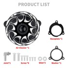 Air Cleaner Filter Intake For Harley Touring Cvo Road Street Glide Fltrxse 23-25