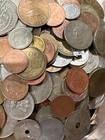 1  Lbs Bulk Lot 100  International World Coins Great Value Free Shipping Gd - Bu