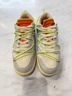 8 5m 10w  Nike Dunk Low Off-white Lot 43 Pre-owned  Dm1602-128