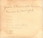 Antique Photo Newark Ny Historic House Family Group Bicycle C1900s Genealogy