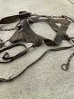 Horse Mule Harness Black Leather Buggy Plow Cart Leather Mule Etc