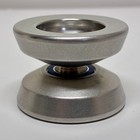 Yyf Yoyofactory Popstar Raw Aluminum   Silver Monometal Undersized Mini Yoyo