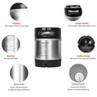 New 1 75 Gallon Ball Lock Dual Handle Keg 6 5l Twelvetap Homebrew Beer Keg