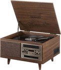 Crosley Cr7023a-wa Serenade 8-in-1 Vinyl Record Player With 3-speed Turntable 
