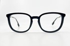 Burberry B 2307 3001 Royel Black Square Eyeglasses 52-20-145 17934