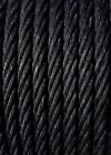 Black Powder Coated Galvanized Wire Rope Cable 1 16  7x7 For Diy Decking Railing
