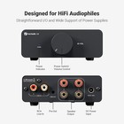 Fosi Audio V3 Stereo Amplifier Home Audio 300wx2 Power Tpa3255 Class D Mini Amp 