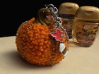 Bath   Body Works Fall Autumn Fuzzy Pumpkin Pocketbac Holder   Hand Sanitizers