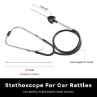 Dxnq Automotive Engine Stethoscope  Mechanics Stethoscope 1 Pcs