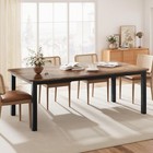 78 7  Farmhouse Kitchen Large Dining Room Table For 6 To 8 People Dinette Table