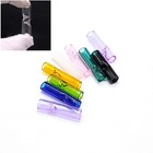 5pcs D8 h30mm Glass Smoking Pipe Filter Herb Tobacco Cigarette Holder