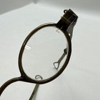 Antique Eye Glasses Brass Expandable Temple Guides-lenses Are Marked 60 