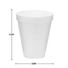 Wincup Foam Drink Cups  White  12 Ounce  1 000 Count  Free Sameday Shippp    