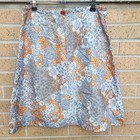 1960s Flower Power Mini Skirt Handmade Vintage Daisy Size Small