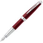 Cross Fountain Pen Aventura Fire Engine Red Click Off  Medium Nib At0156s-3ms