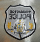 New Embroidered Uniform Shoulder Patch Thomaston Police Dept  Maine
