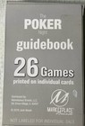 The Poker Night Guidebook 26 Poker Games Card Set Complete
