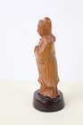Chinese Revolution Period Boxwood Carving Zhaojun           4 5  Tall