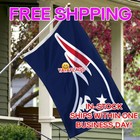 New England Patriots 3x5 Foot American Flag Banner Free Shipping