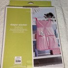 Baby Nursery Diaper Stacker Adorable Pink Stripes And Polka Dots New Shower Gift