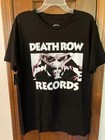 Death Row Records Snoop Dogg T-shirt Shirt L Bling Ice Chain Portrait Last One