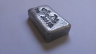 Vintage Poured 5 Troy Ounce Silvertowne  999 Ingot - Great Stamps