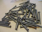 30---new-old Stock  Slotted Flat Head Steel Wood Screws  2 1 4  Long X  9 11 6 