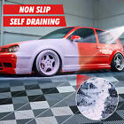 25 50 Packs Interlocking Garage Floor Tiles Vented Water Drainage 15 75x15 75  