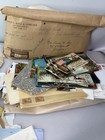 Vintage Antique Huge Lot If Stamps Envelopes And Postcards Early 1900s-