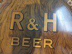 R h Rubsam   Horrman Staten Island Ny Vintage Beer Tray 13 Inches