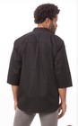 Chef Works Lisbon Chef Coat Black Size Large S100