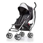 Lightweight Stroller Aluminum Frame Large Seat 4-position Recline Travel Ready