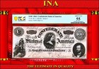  100 Confederate 1864 T-65 Pf-1 Cr-493 Us Obsolete Currency Civil-war Pcgs 55