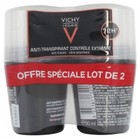 2 Pack Vichy Homme 72hr Anti-perspirant Deodorant Extr  me Control 50ml